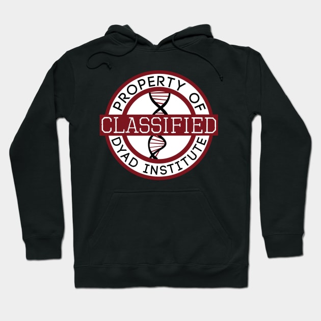 Property of DYAD Institute - Orphan Black Hoodie by Queerdelion